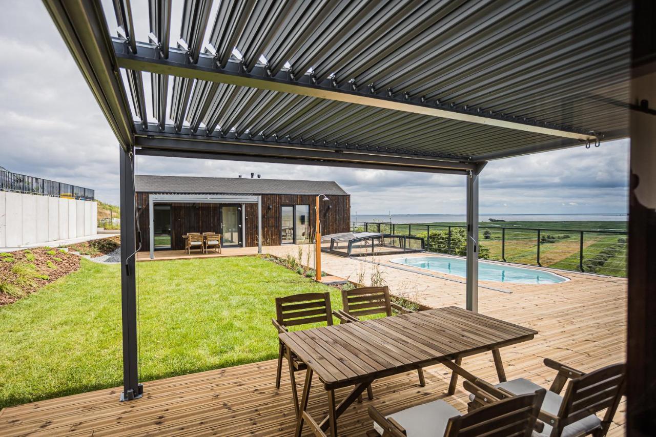 Nowe Domki Deluxe Z Widokiem Na Zatoke Z Basenem I Sauna Oslonino Dış mekan fotoğraf