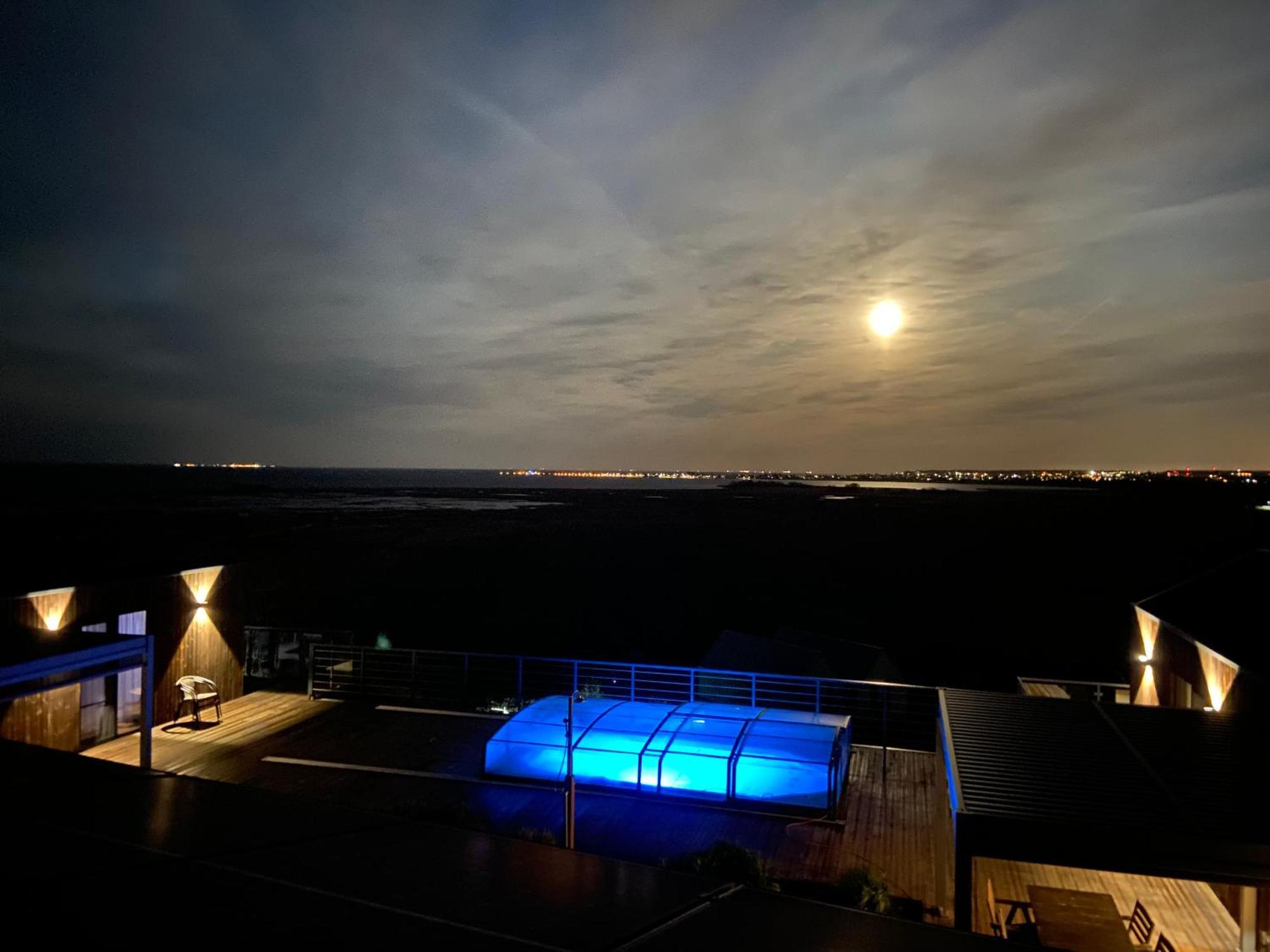 Nowe Domki Deluxe Z Widokiem Na Zatoke Z Basenem I Sauna Oslonino Dış mekan fotoğraf